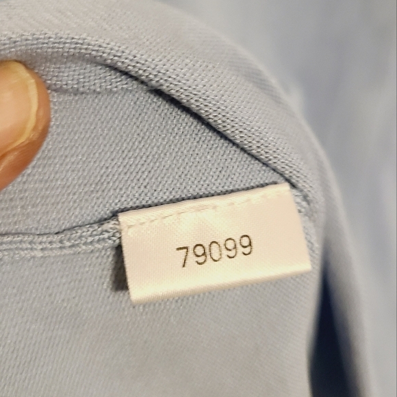 Ann Taylor | Women's Sky Blue Silk Blend Cardigan Sweater (Size Medium) - Picture 6 of 12